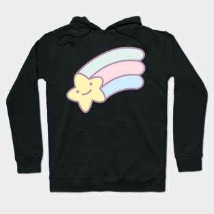 A cute shooting star falling Hoodie